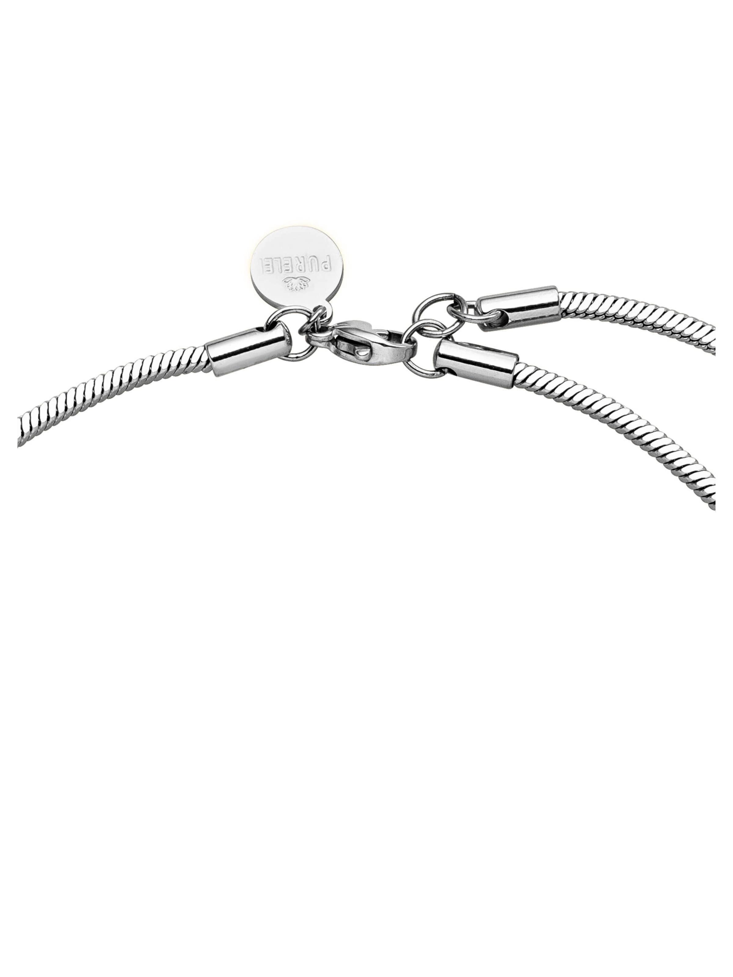 PURELEI - Cadena 'Flare' en plata