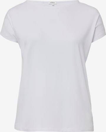 s.Oliver Shirt in White: front