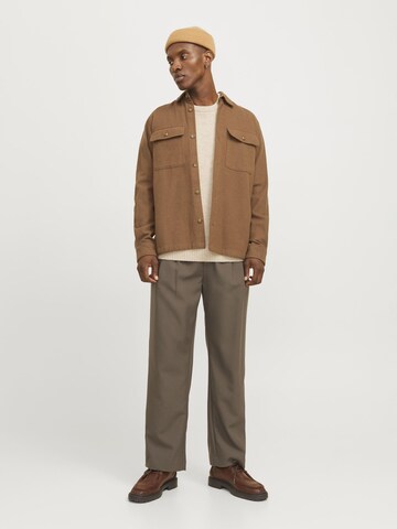 JACK & JONES Regular fit Tussenjas in Bruin