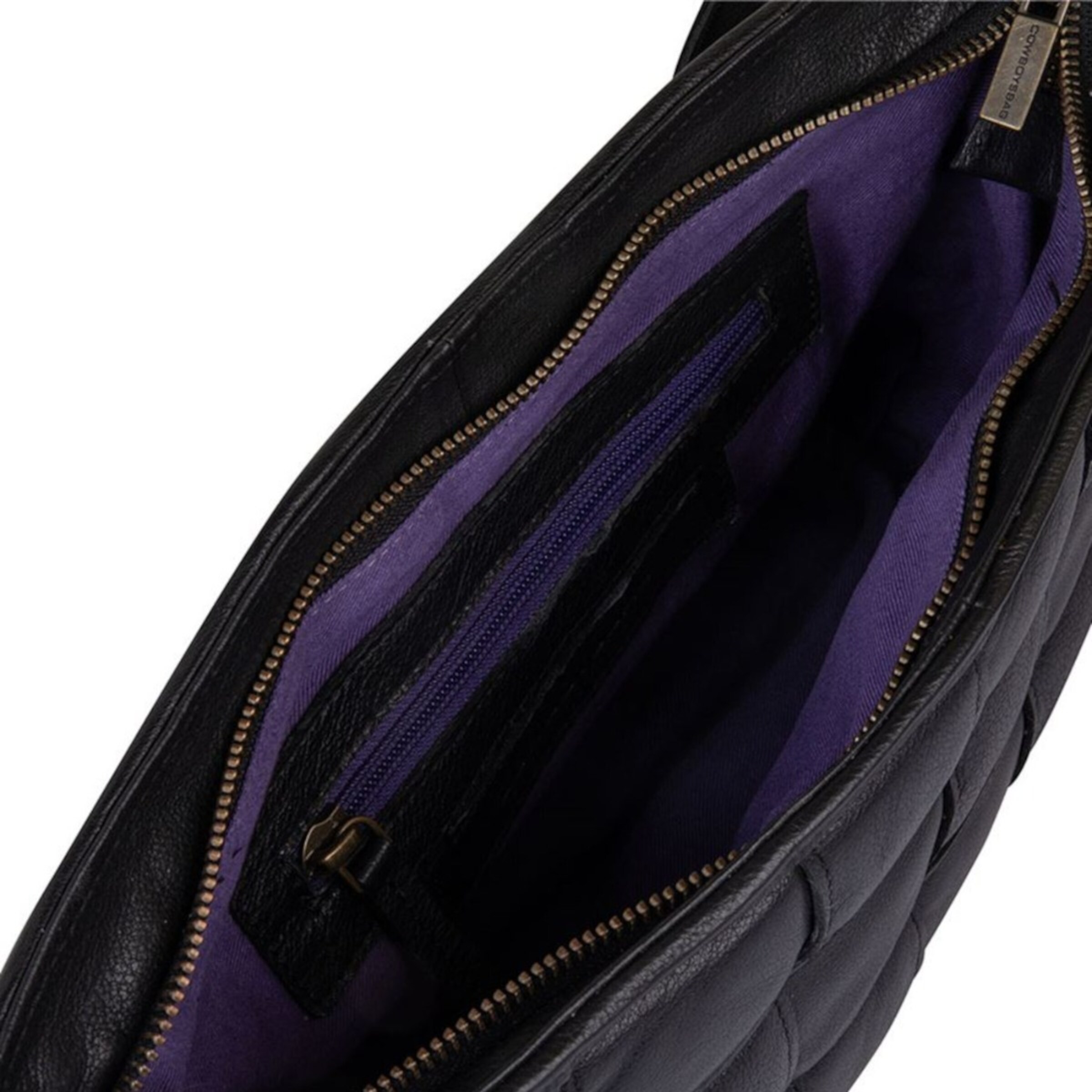 Cowboysbag Schoudertas in Zwart