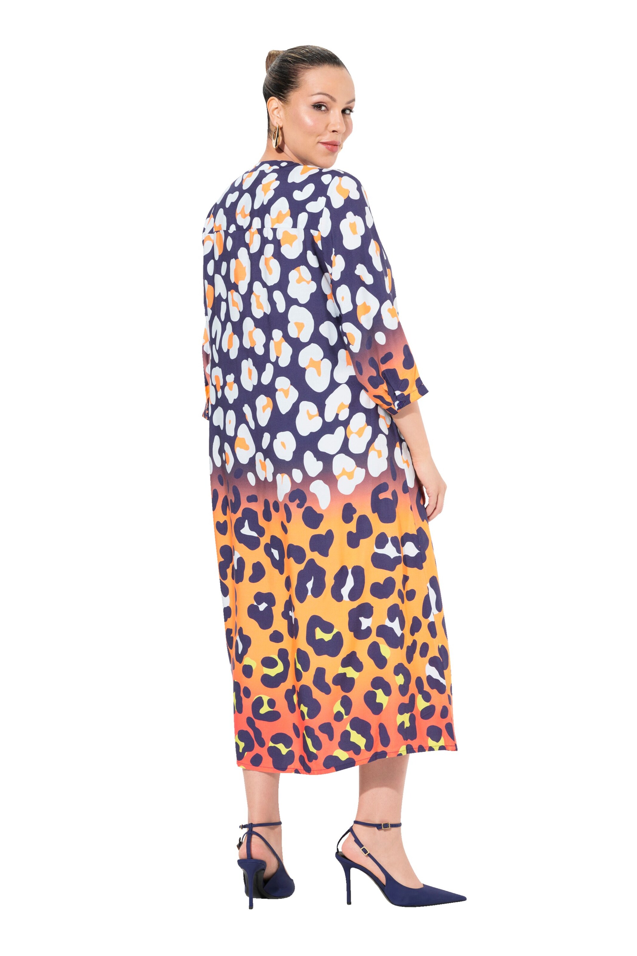 MIAMODA Dress in Mixed colours