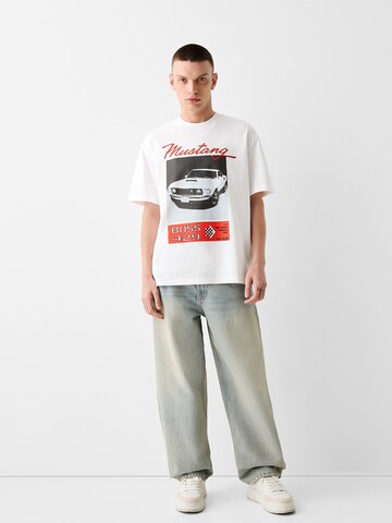 Maglietta di Bershka in beige