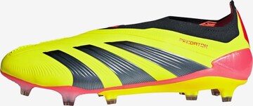 ADIDAS PERFORMANCE Soccer Cleats 'Predator Elite Laceless' in Yellow: front