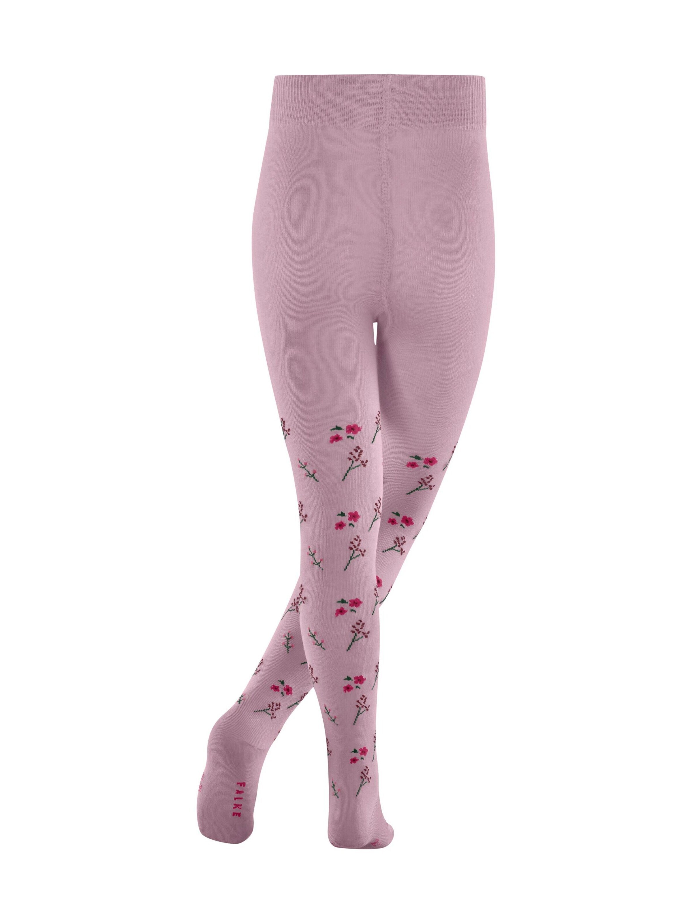 FALKE Tights 'Little Flowers' in Pink