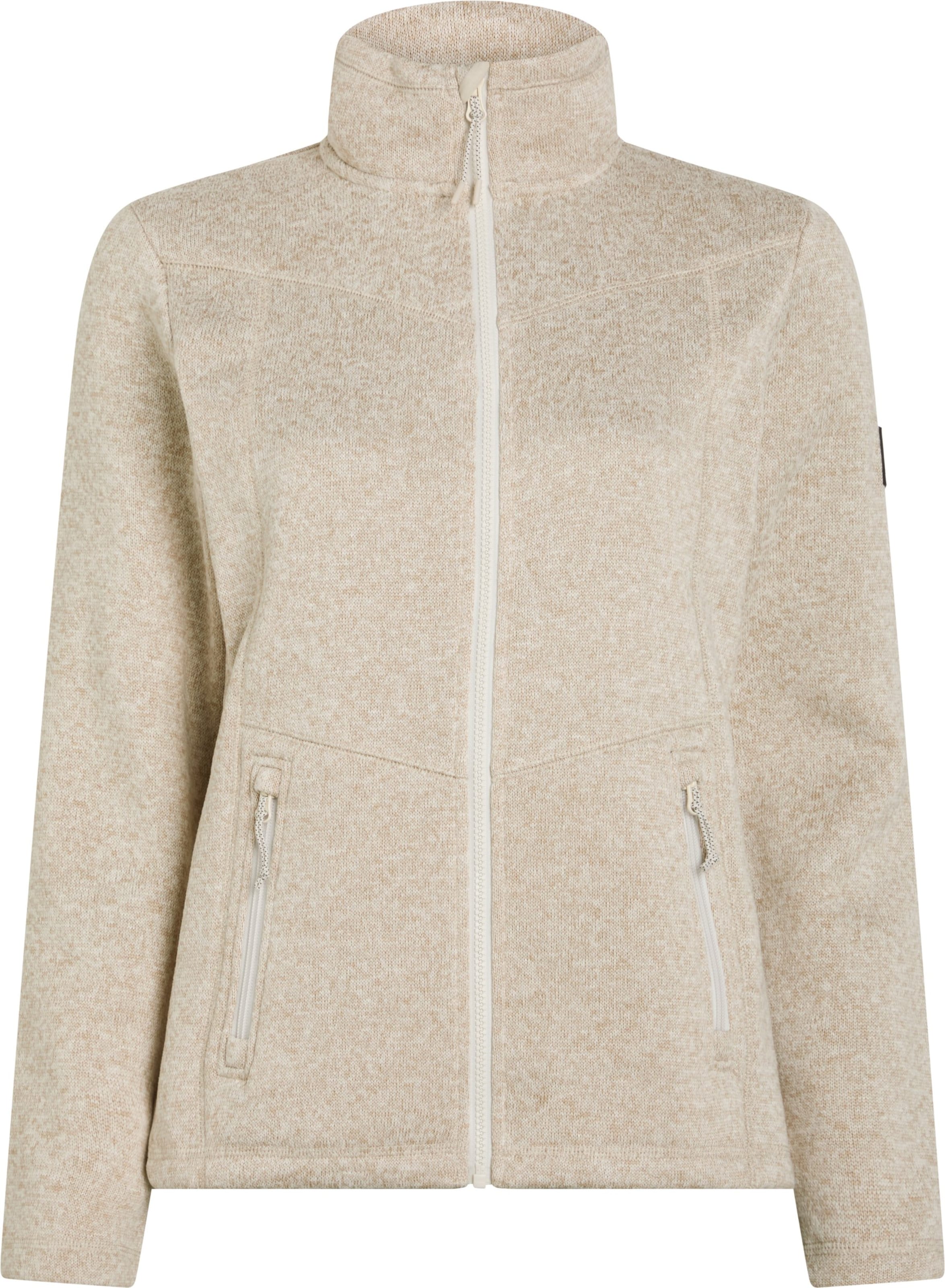 MCKINLEY Sportstrickjacke in Beige: Vorderseite