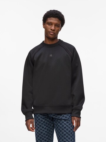 Karl Lagerfeld Sweatshirt i svart: framsida