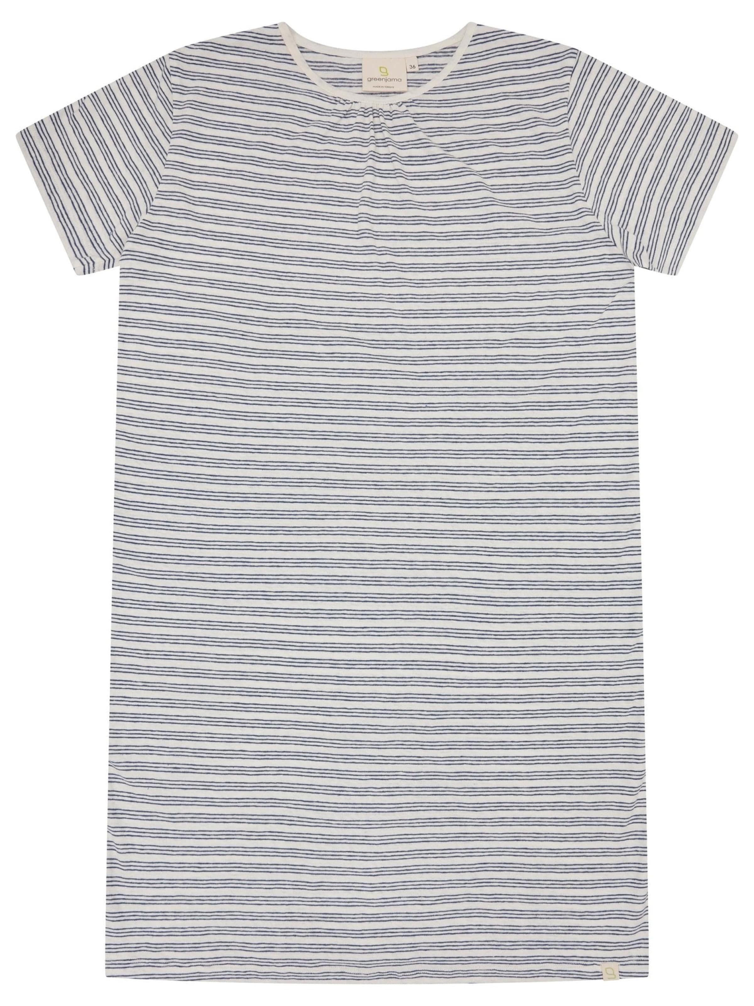 greenjama Nachthemd in Blau: Vorderseite