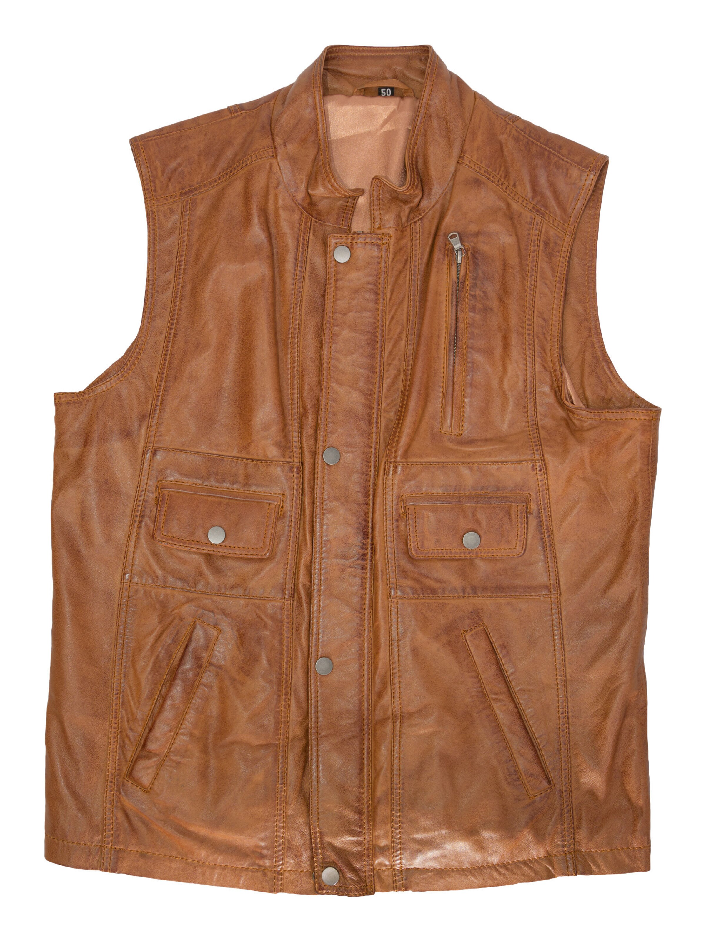 Gilet 'Egon' LOLUS en marron