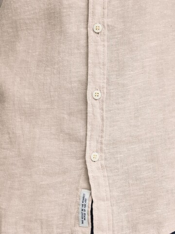 Casual Friday Regular fit Button Up Shirt ' CFAnton ' in Brown
