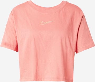 Nike Sportswear T-Shirt in Pink: front