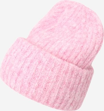 Bonnet 'Sisse' SUI AVA en rose : devant