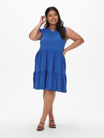 ONLY Carmakoma Dress 'April' in Blue