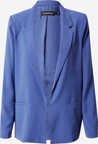 SOAKED IN LUXURY Blazer 'Shirley' in Blue: front