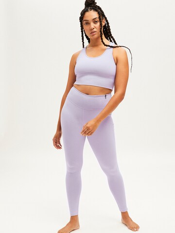 Skinny Leggings ' ASANA ' ARMEDANGELS en violet