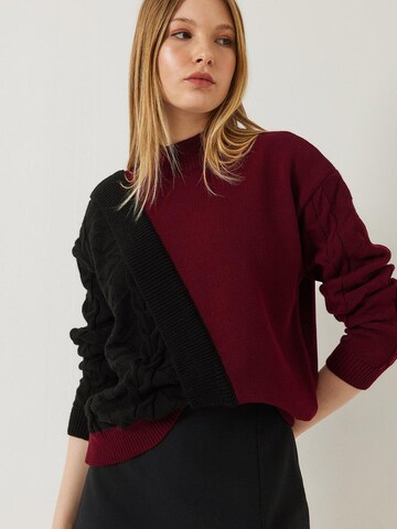 Pull-over 'Pullover' Bianco Lucci en mélange de couleurs