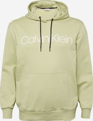 Calvin Klein Big & Tall Mikina – zelená: přední strana