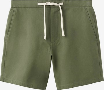 MANGO MAN Shorts 'Rey' in Grün: Vorderseite