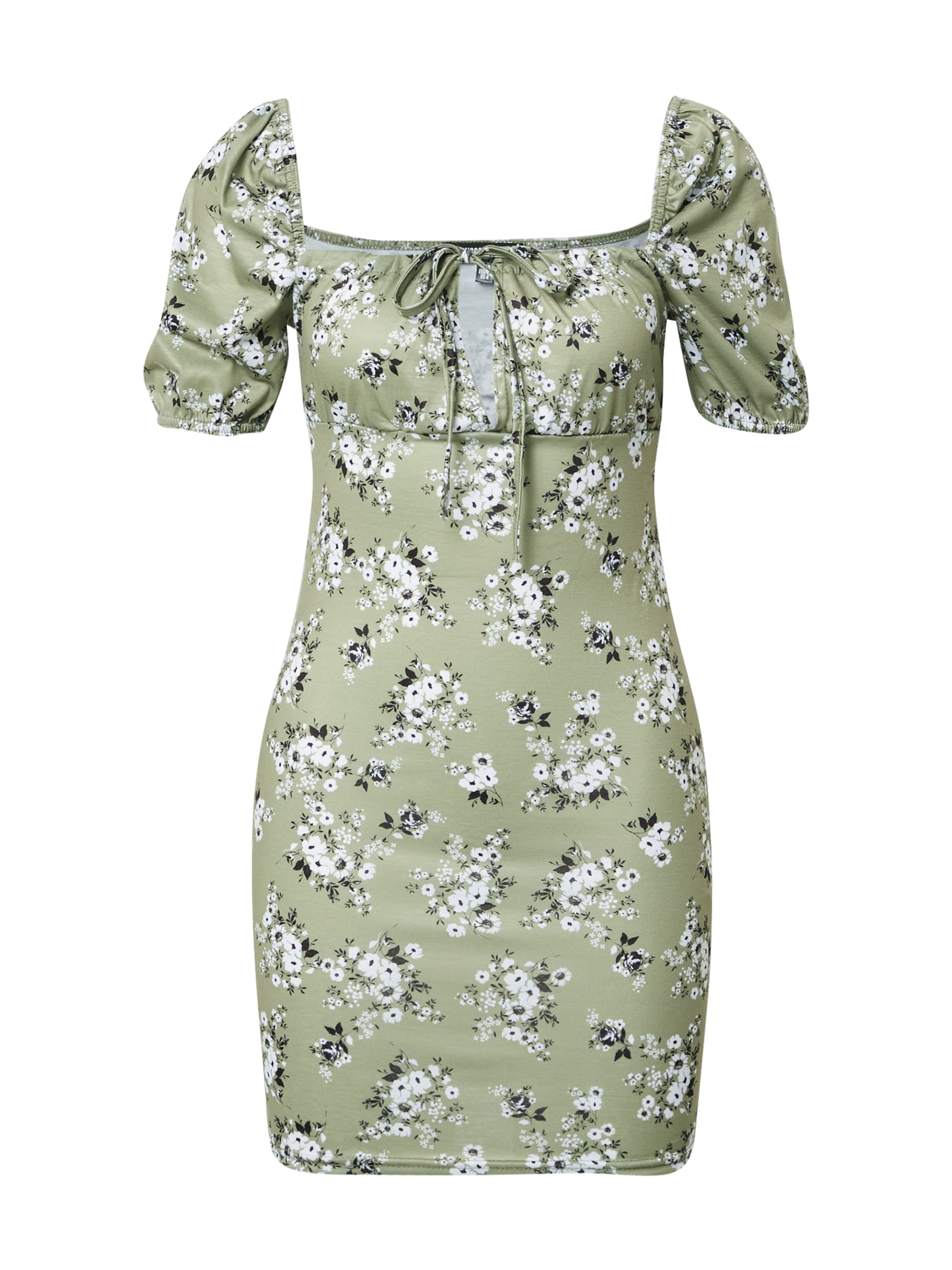 Missguided Šaty – zelená: přední strana