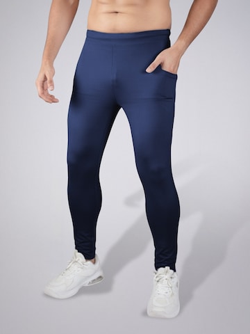 PANTONECLO Skinny Sports trousers 'Pantoneclo Men’s Gym Trouser' in Blue