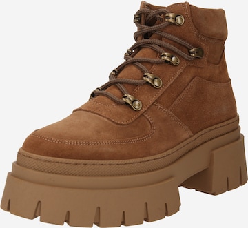 ABOUT YOU Boots 'Mia' in Brown: front