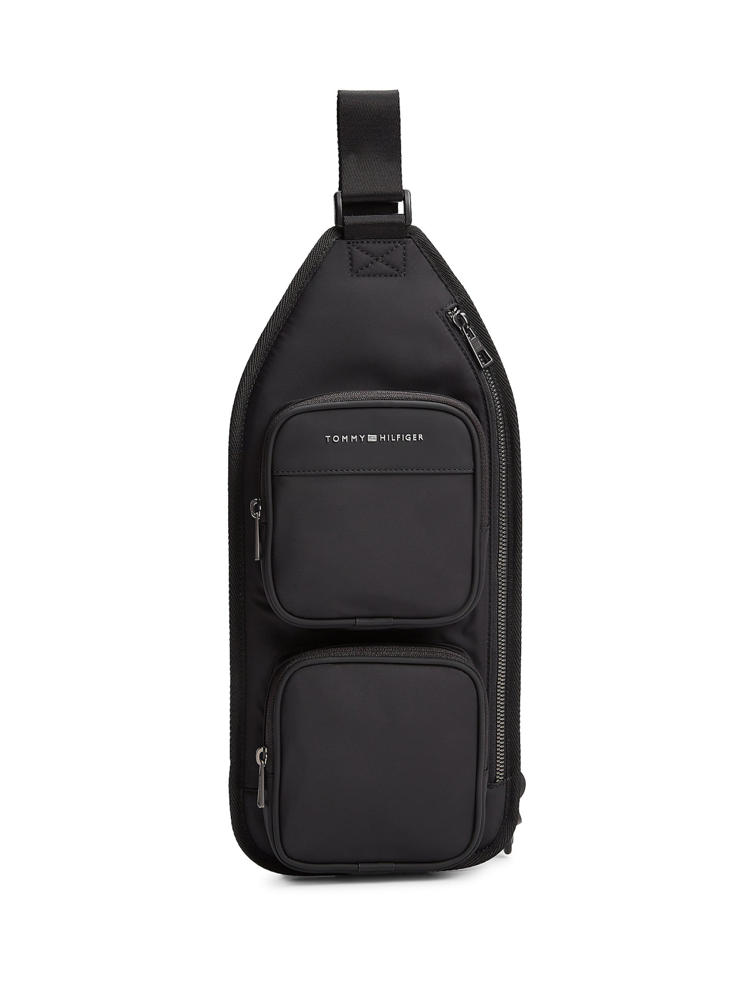 TOMMY HILFIGER Umhängetasche in Schwarz: Vorderseite