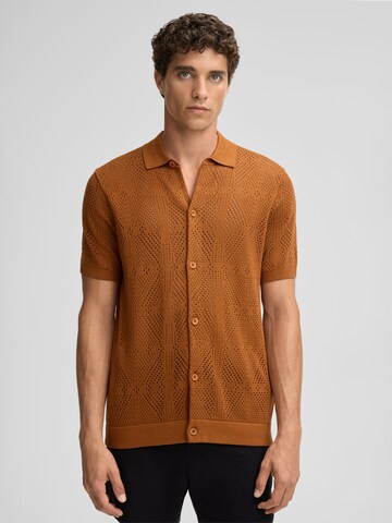 STRELLSON Regular fit Overhemd ' Adrian ' in Bruin: voorkant