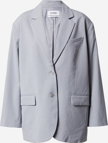 Blazer 'Eliana' WEEKDAY en gris : devant