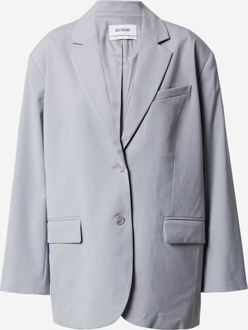 Blazer 'Eliana' di WEEKDAY in grigio: frontale