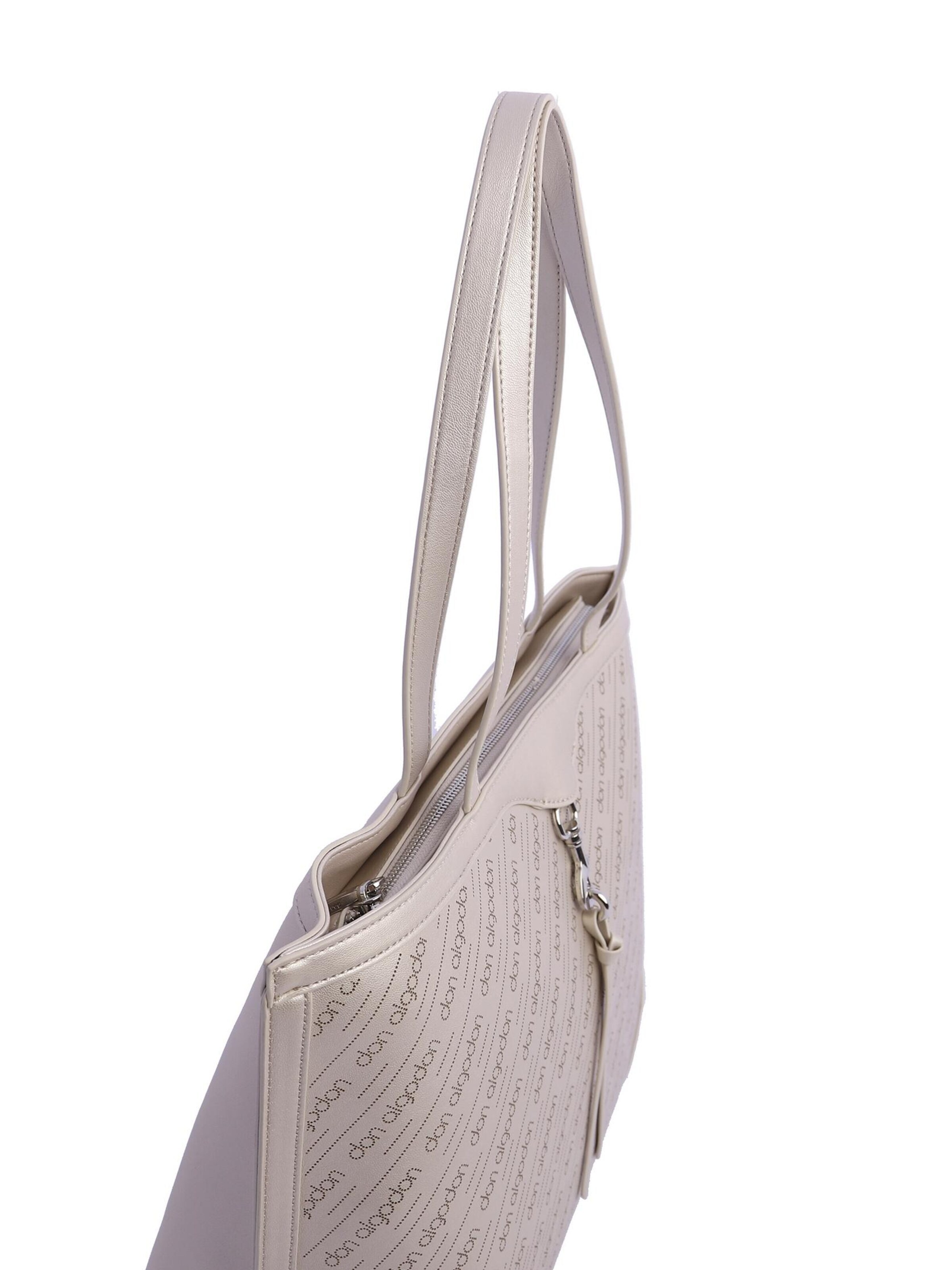 Don Algodon - Shopper 'Bolso shopper para mujer Don Algodon Gema de piel sintética' en beige