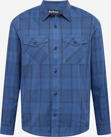 Barbour Regular fit Button Up Shirt in Blue: front