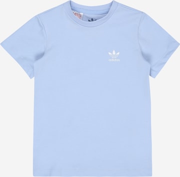 ADIDAS ORIGINALS Shirt 'Adicolor' in Blauw: voorkant