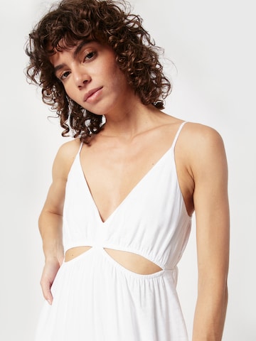 Abercrombie & Fitch Letní šaty – bílá