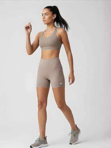 Tommy Life - Tapered Leggings 'Gamaschen' em verde