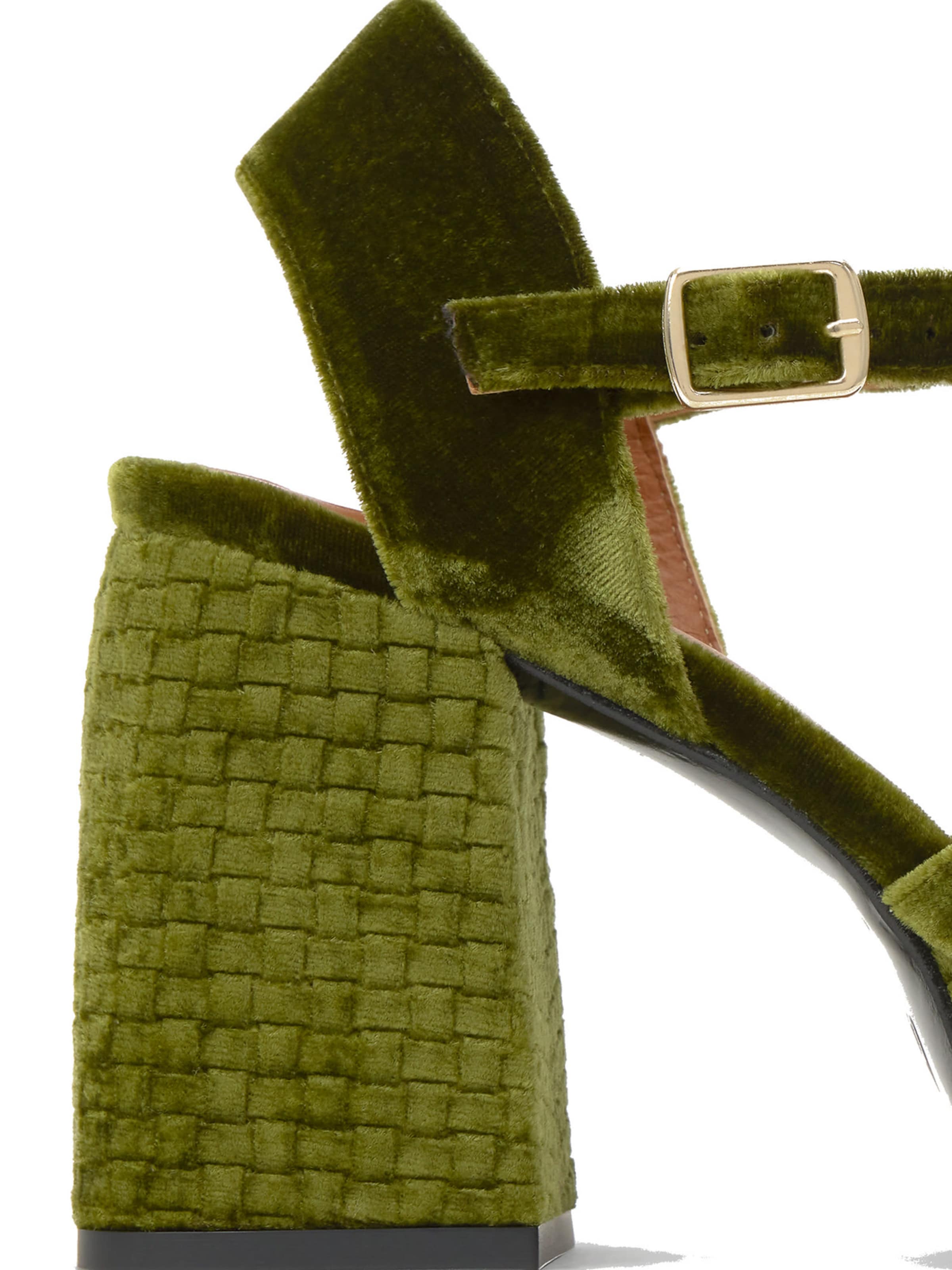 Castañer Strap sandal 'VERO' in Green