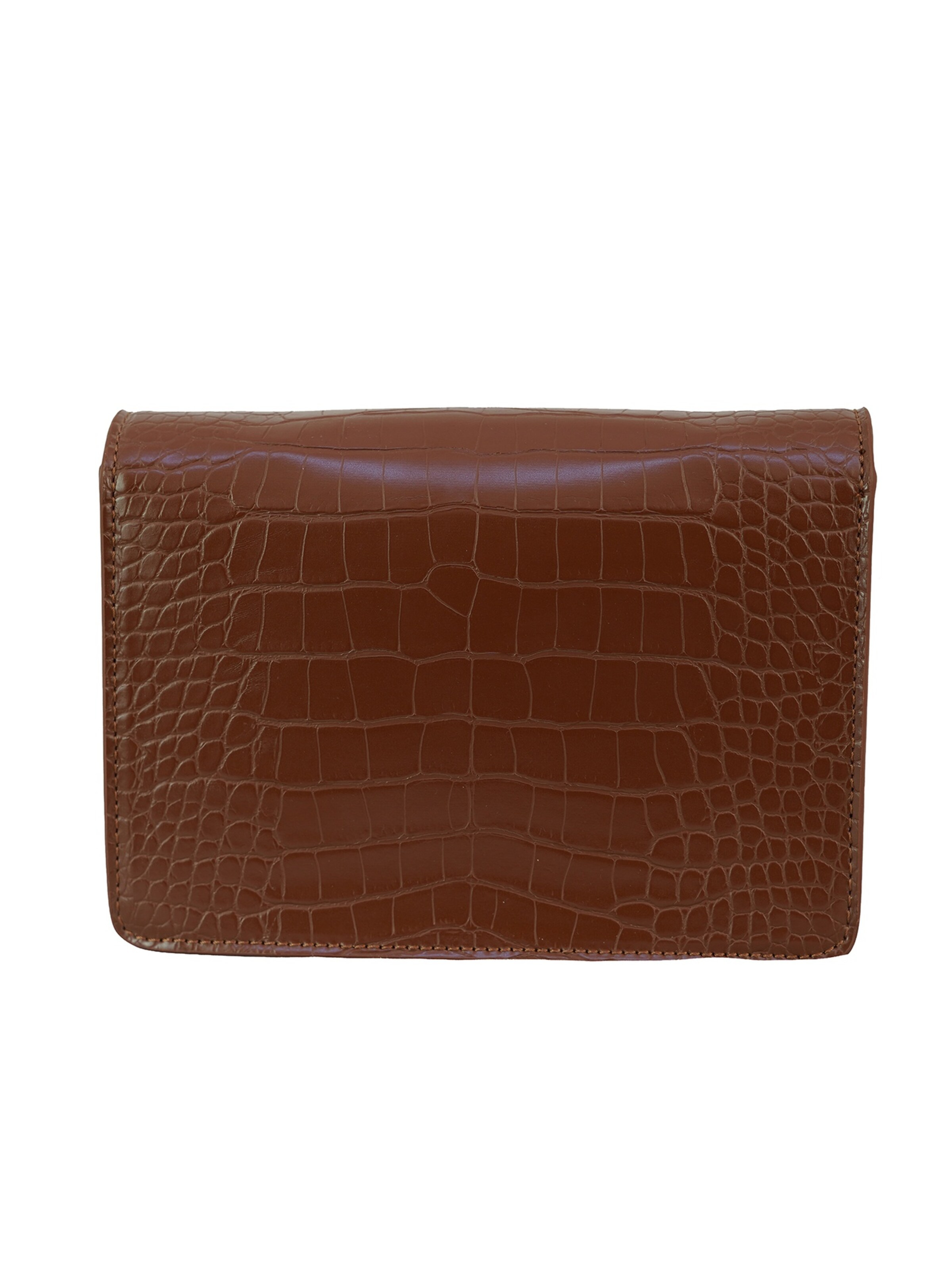 Borsa a spalla 'Borsa a Spalla Nicole Bruno Magli Ecopelle Texture Coccodrillo' di Bruno Magli in marrone