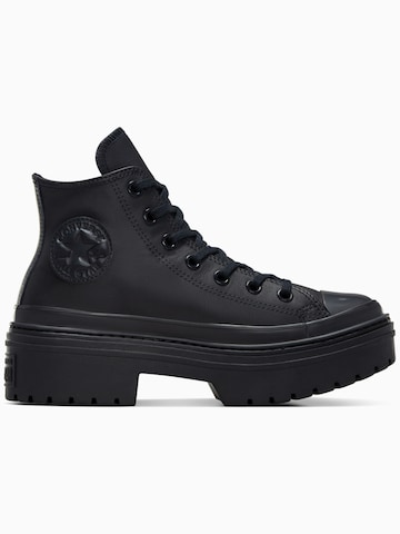 Scarpa sportiva 'Converse Chuck Taylor All Star Lugged Heel Leather Platform' di CONVERSE in nero