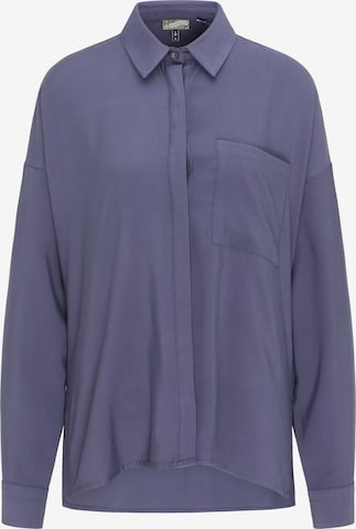 DreiMaster Vintage - Blusa en azul: frente