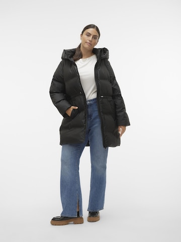 Vero Moda Curve Winter Jacket 'NOE' in Black