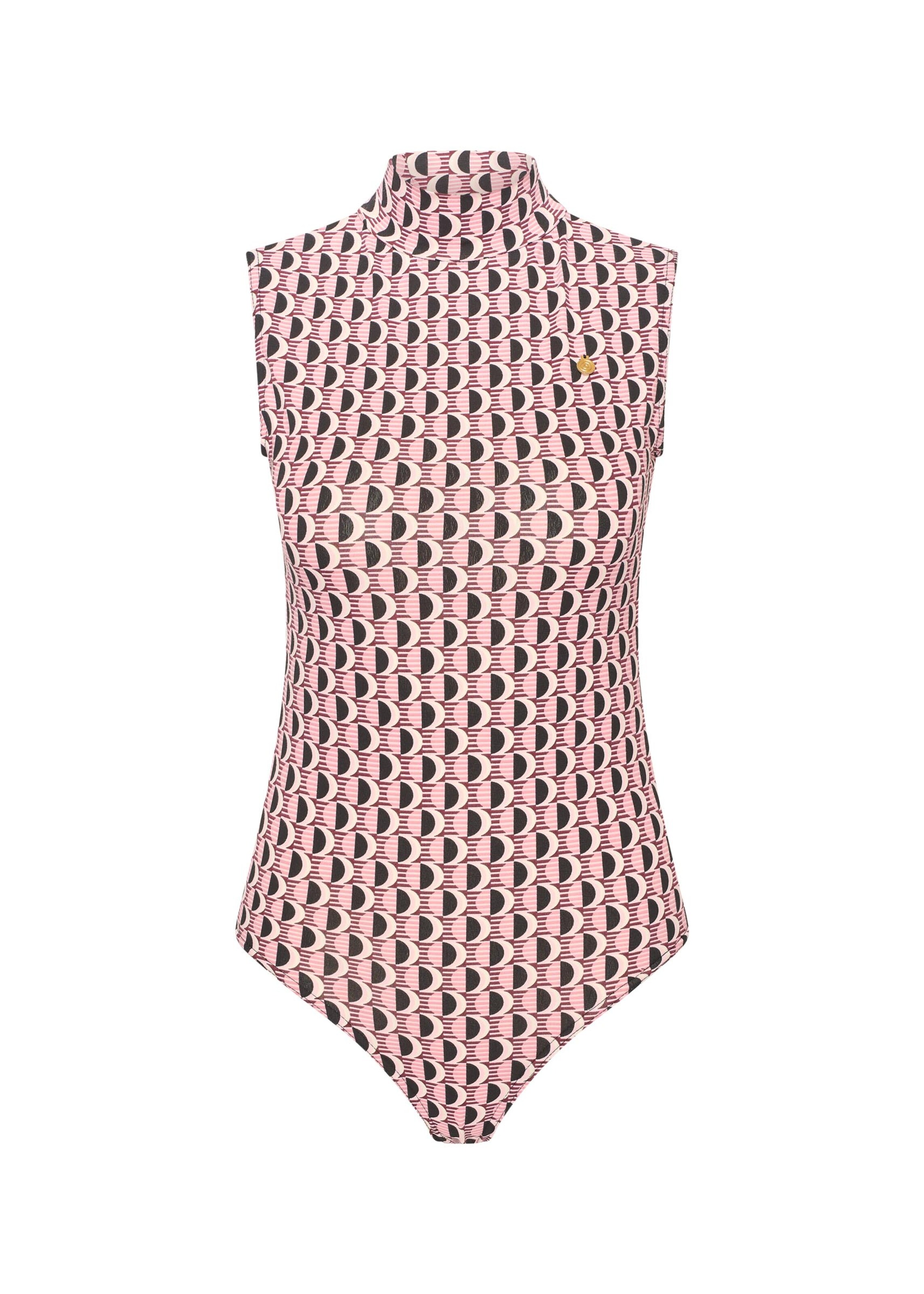 4funkyflavours Top 'Strenght' in Roze: voorkant