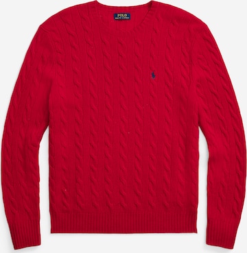 Pull-over Polo Ralph Lauren en rouge : devant