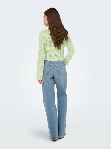 ONLY Svetr 'ONLELKE' – zelená