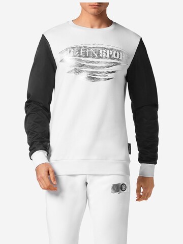 Sweat-shirt Plein Sport en blanc