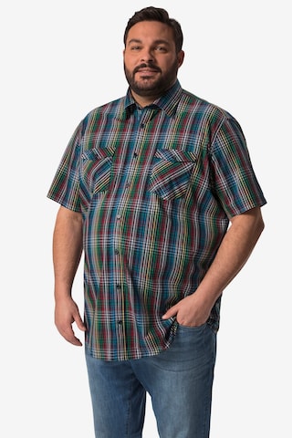Boston Park Regular fit Overhemd in Gemengde kleuren: voorkant