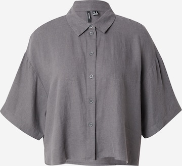 VERO MODA Bluse 'LINN' in Grau: predná strana