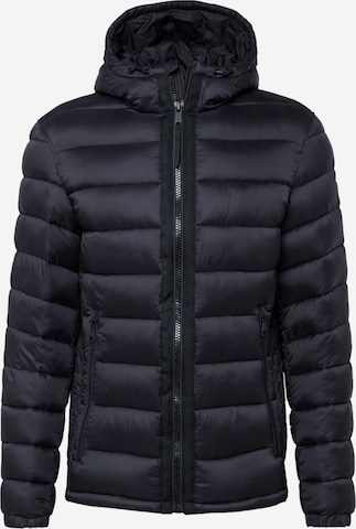 STRELLSON Winter Jacket in Black: front