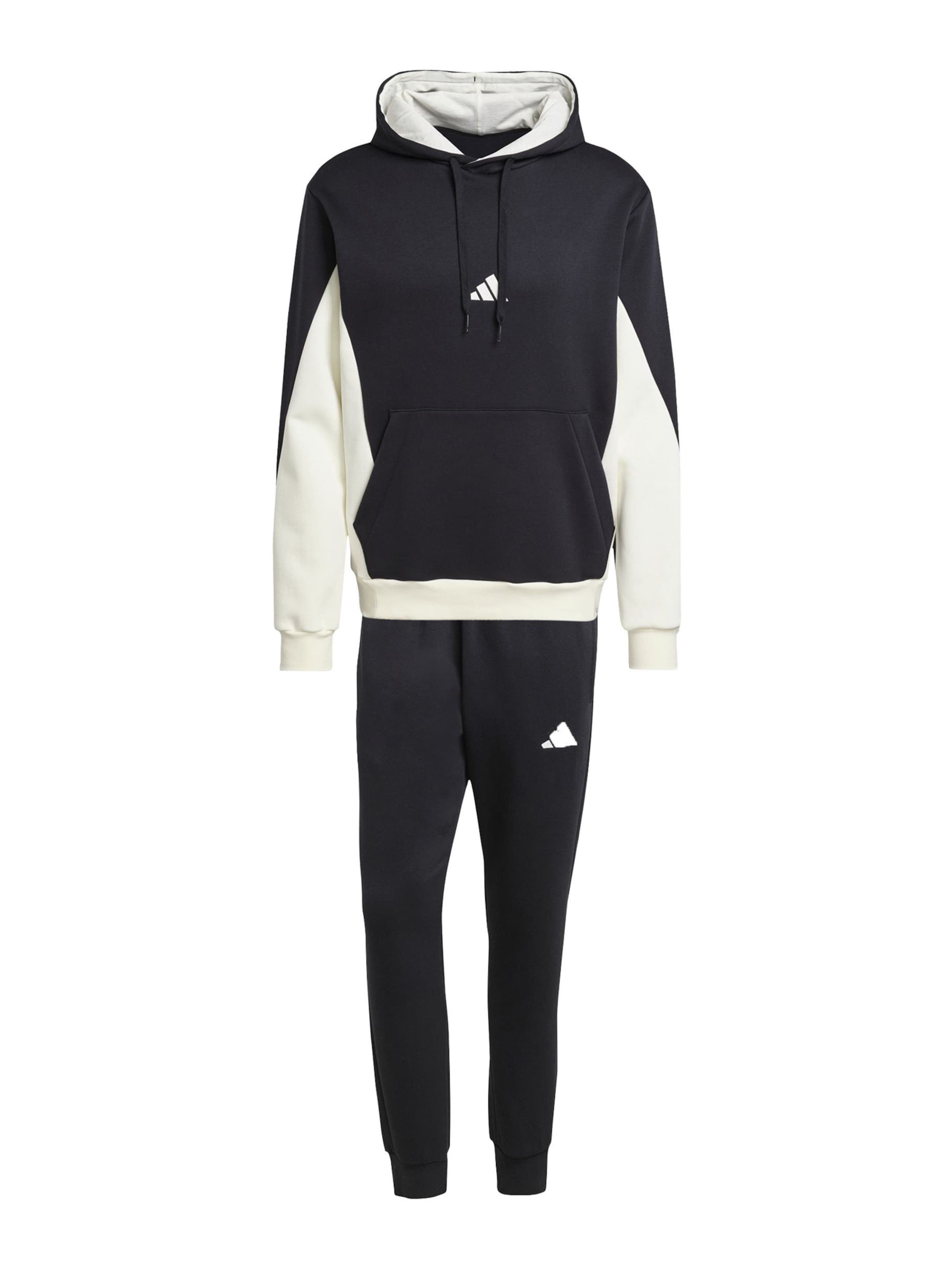 melns ADIDAS SPORTSWEAR Treniņtērps: no priekšpuses