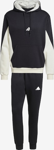 Survêtement ADIDAS SPORTSWEAR en noir : devant