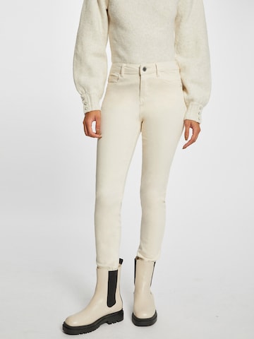 Skinny Pantaloni di Morgan in beige: frontale