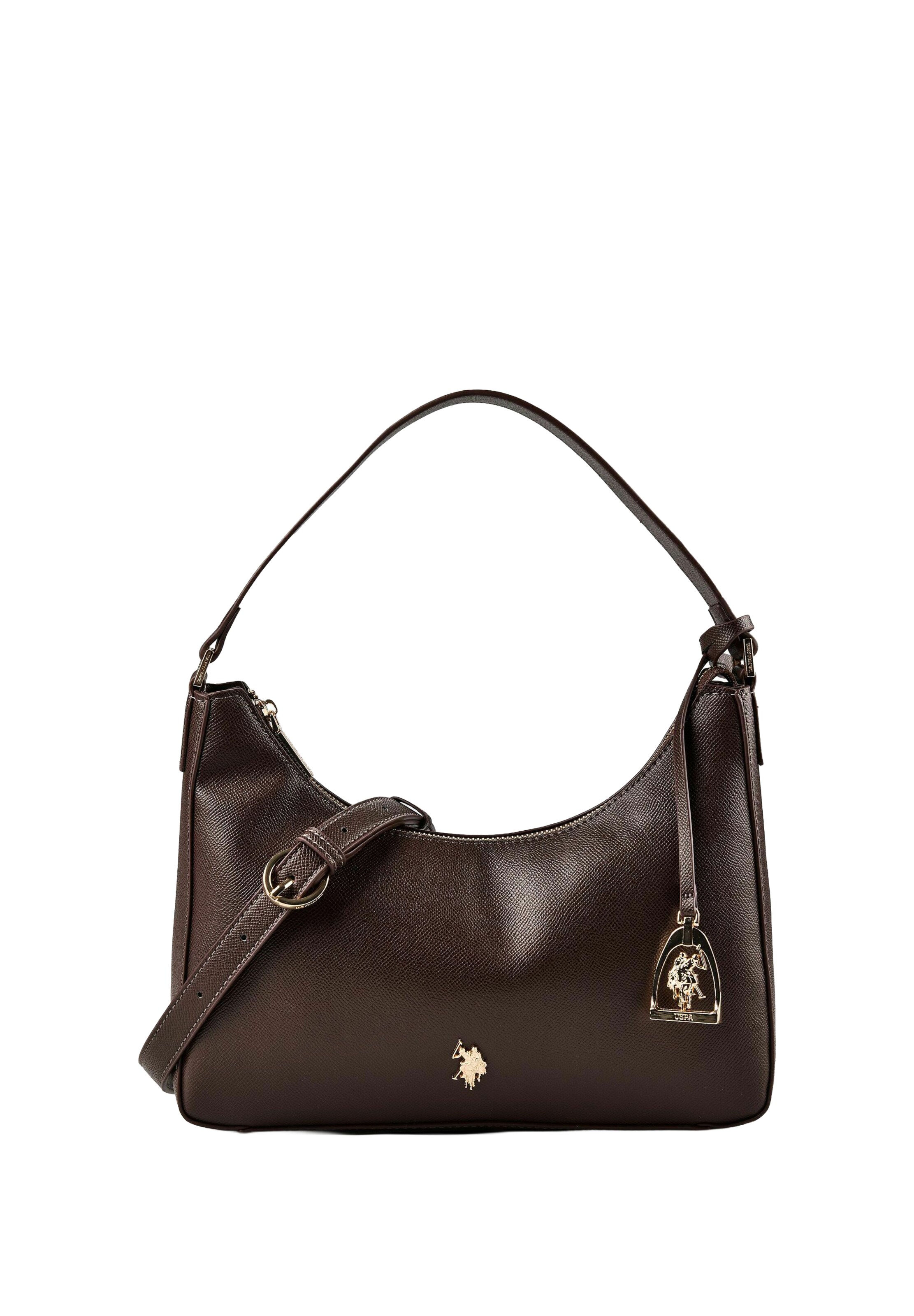 Sac bandoulière 'Jones' U.S. POLO ASSN. en marron : devant