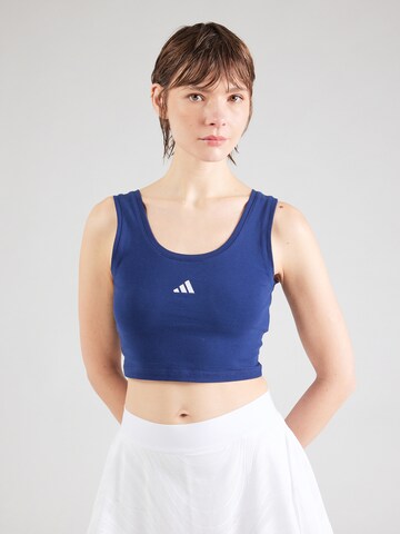 ADIDAS SPORTSWEAR Sports top 'Essentials' in Blue: front